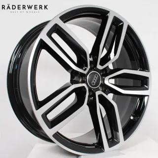 21 Zoll original Audi Q5 SQ5 8R 8R0601025AM Alufelgen 4 Stück Felgen - Bild 3