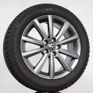 16 Zoll original VW Polo 2G AW 2G0601005AF Merano Alufelgen Winterräder - Bild 8