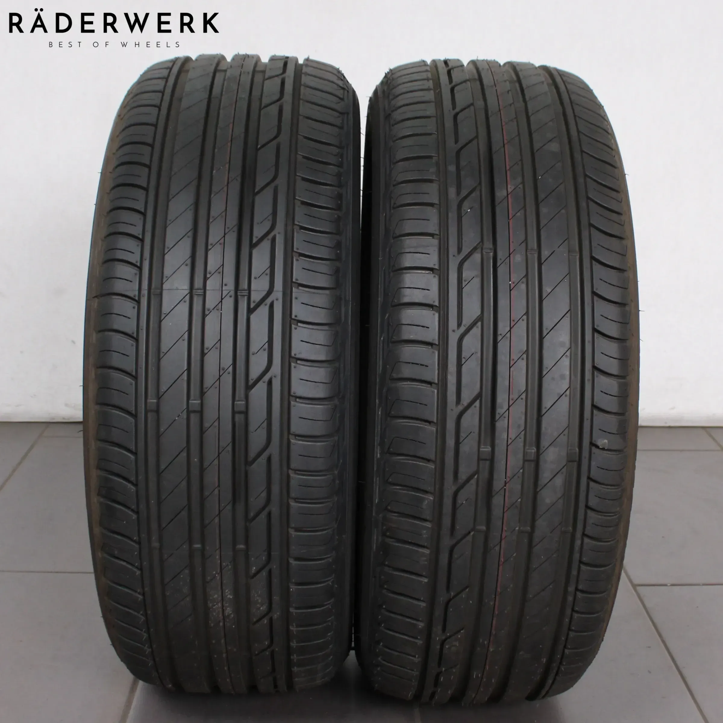 2x Sommerreifen 215 50 R18 92W Bridgestone Turanza T005 0924 7,5-8mm (von Neuwagen demontiert). - Bild 1