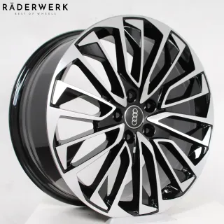 19 Zoll original Audi A6 S6 4K C8 4K0601025BD Alufelgen Felgen Schwarz 4x Stück - Bild 4