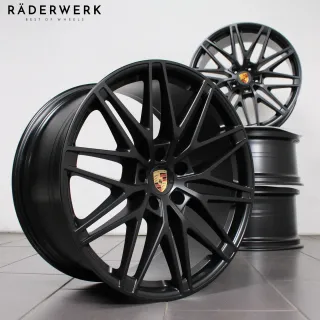 22 Zoll Original Porsche Cayenne Coupé E3 9Y3601025BJ 9Y3601025BH Alufelgen 4x - Bild 1
