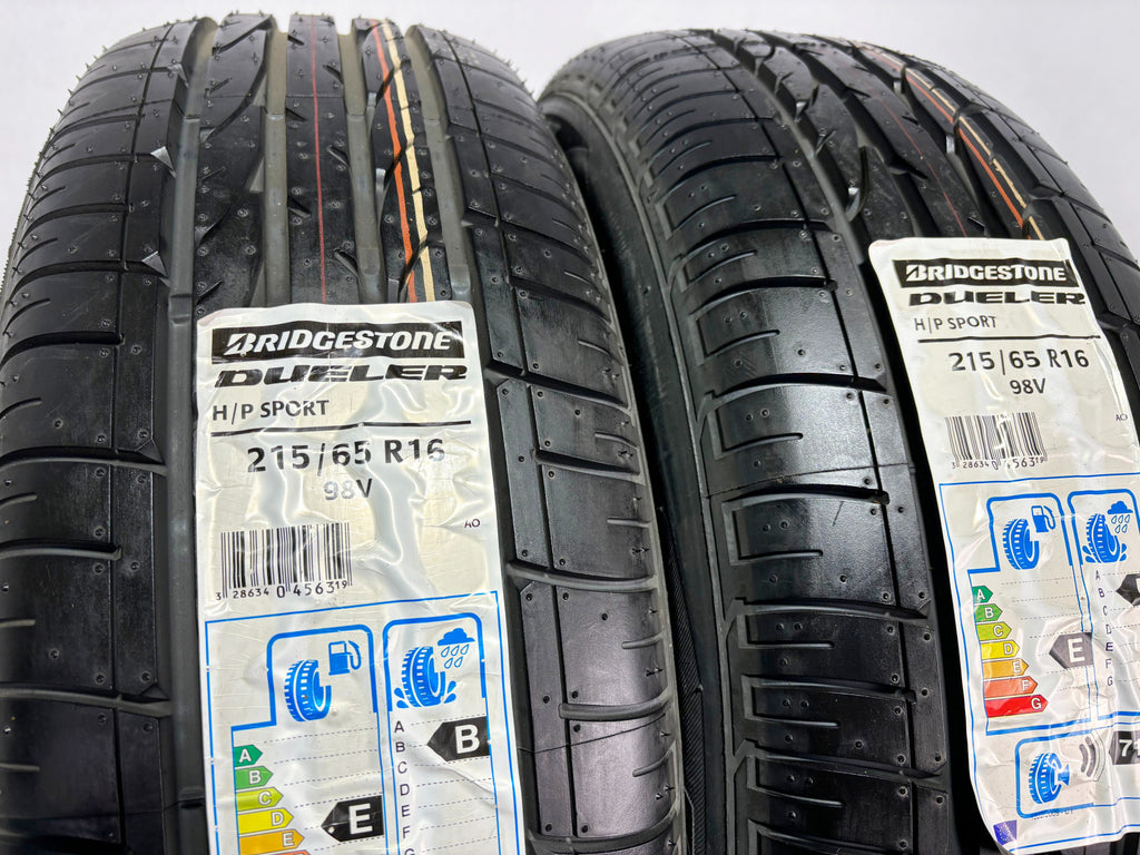 2 Stück Bridgestone Dueler H/P Sport 215 65 R16 98V AO Sommerreifen (30622)