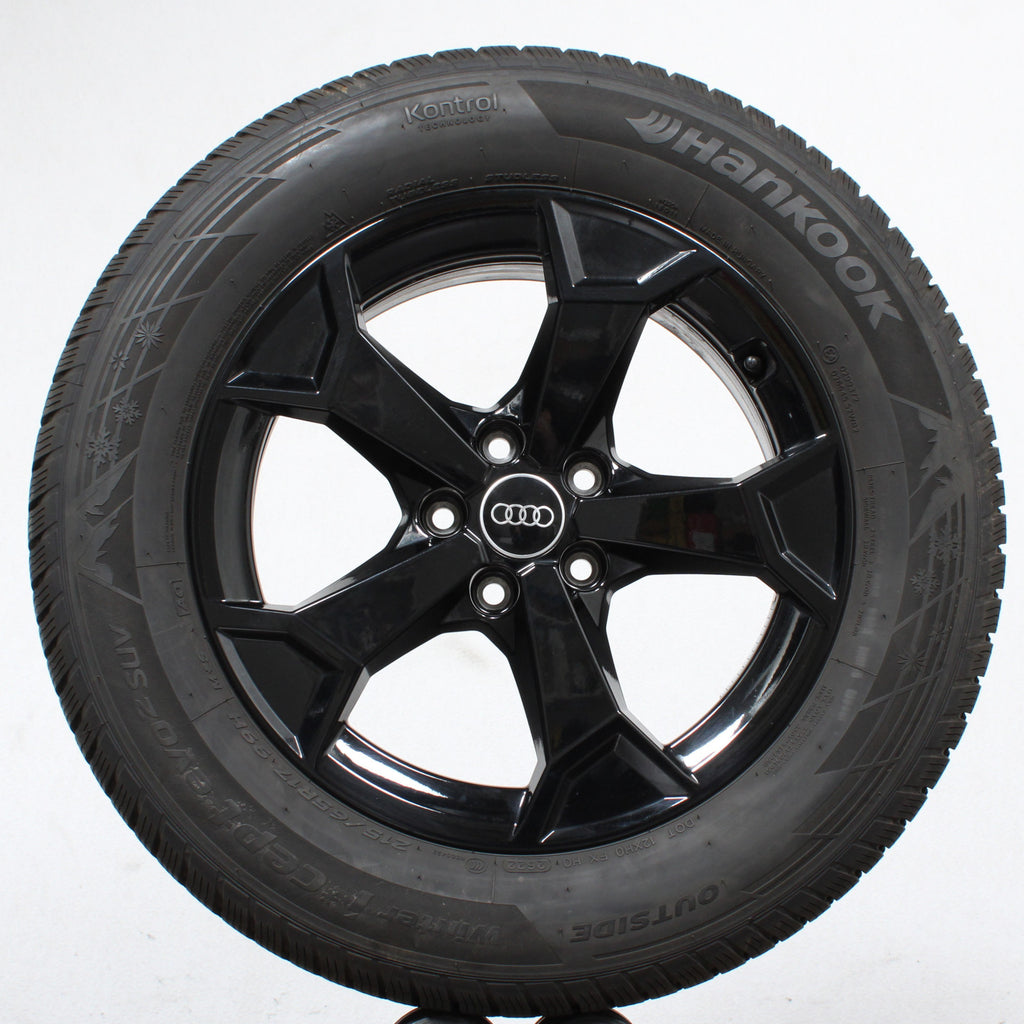 17 Zoll original Audi Q3 F3 II 83A 83A601025AM Alufelgen Winterreifen (9860b)