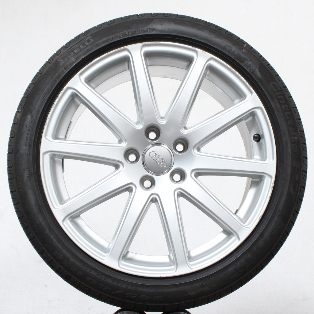 18 Zoll original Audi TT TTS 8J 8J0601025AA Alufelgen Sommerreifen (c3f8e)