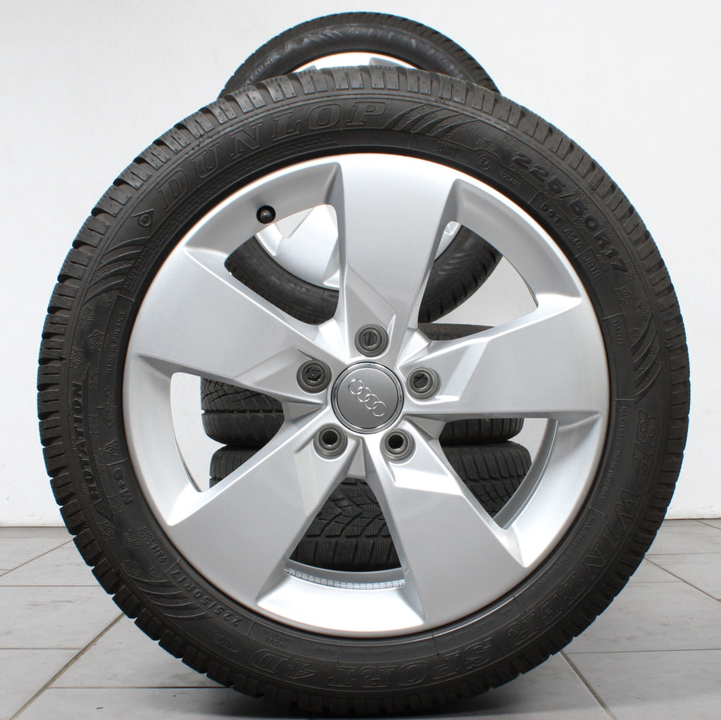 17 Zoll original Audi TT TTS 8S 8S0601025J Alufelgen Winterreifen (b976c)