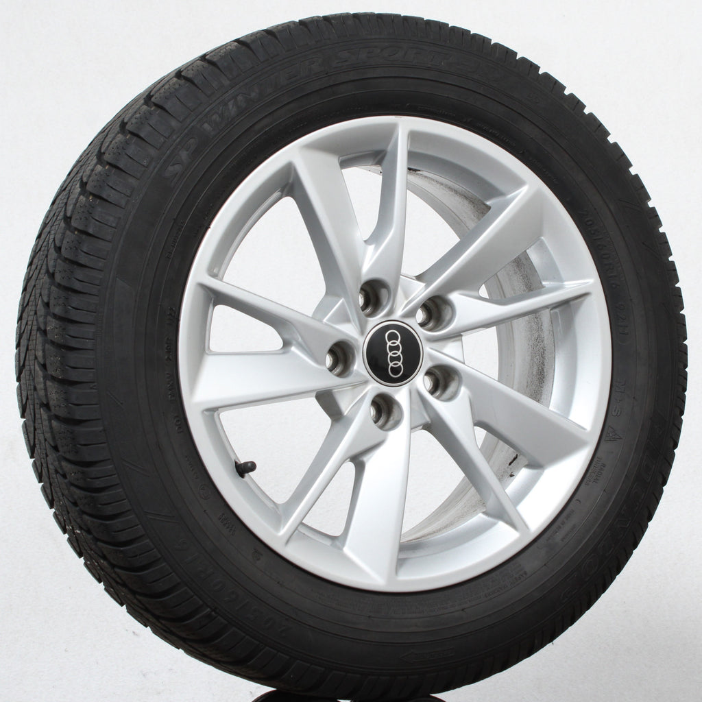 16 Zoll original Audi A4 8W B9 8W0601025B Alufelgen Winterreifen (c21e9)
