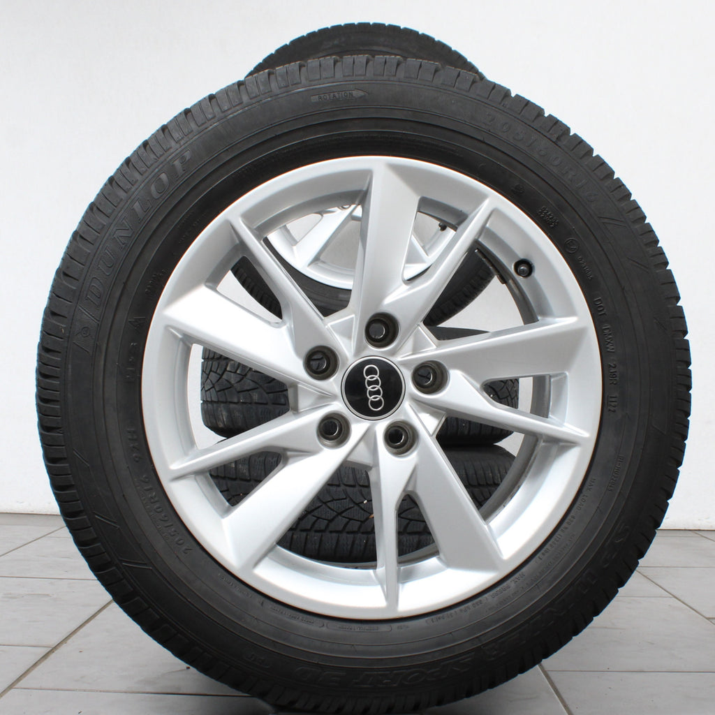16 Zoll original Audi A4 8W B9 8W0601025B Alufelgen Winterreifen (c21e9)
