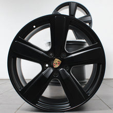 Laden Sie das Bild in den Galerie-Viewer, 22 Zoll original Porsche Cayenne SUV E3 9YA 9Y0601025CP 9Y0601025CQ Alufelgen (4e1ba)