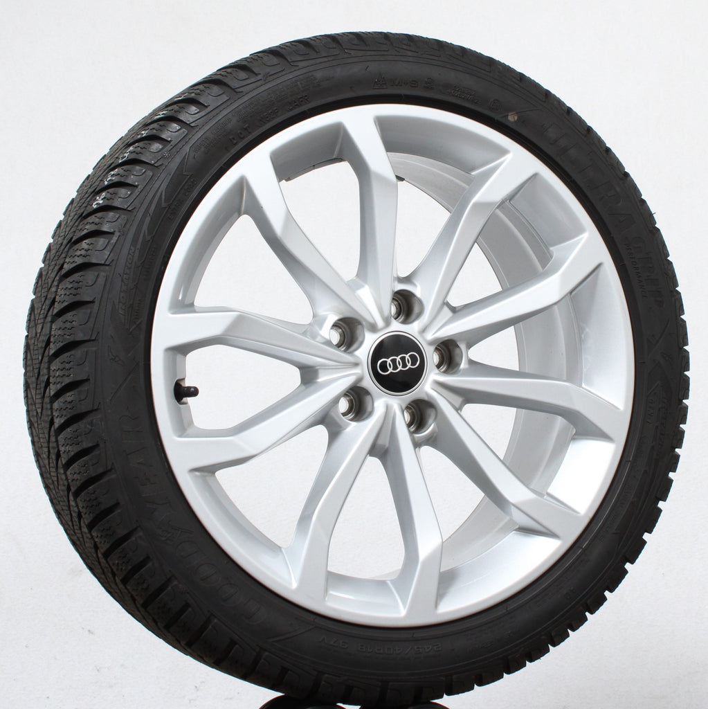 18 Zoll original Audi A4 S4 B9 8W 8W0601025H Alufelgen Winterreifen (6ac80)