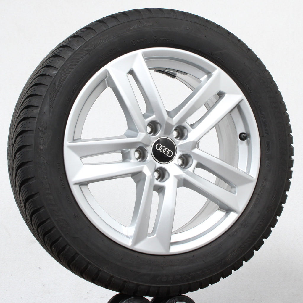 17 Zoll original Audi A4 S4 8W B9 8W0601025P Alufelgen Winterreifen (22f07)