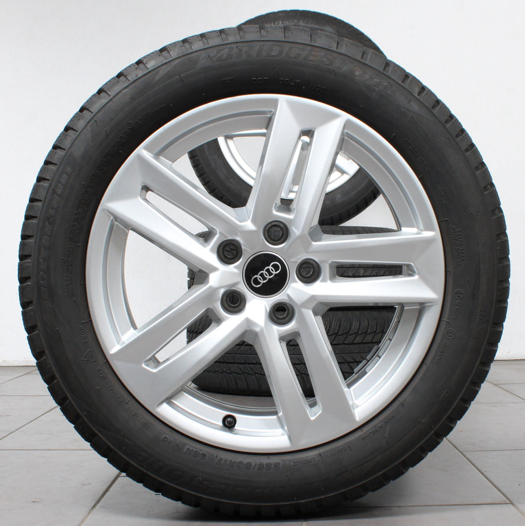17 Zoll original Audi A4 S4 8W B9 8W0601025P Alufelgen Winterreifen (22f07)