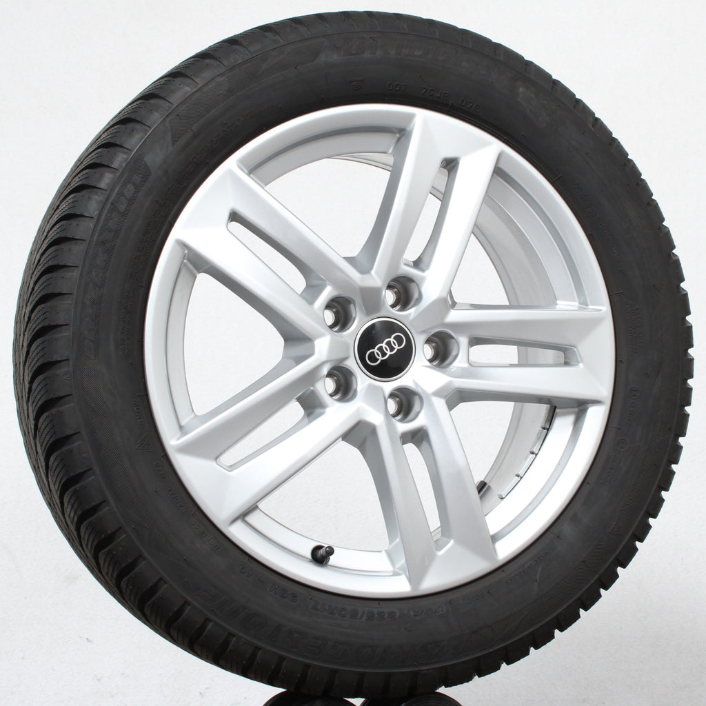 17 Zoll original Audi A4 S4 8W B9 8W0601025P Alufelgen Winterreifen (22f07)