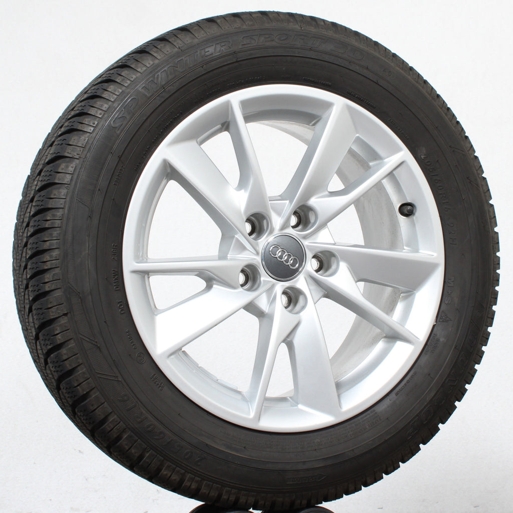 16 Zoll original Audi A4 8W B9 8W0601025B Alufelgen Winterreifen (d1c8c)