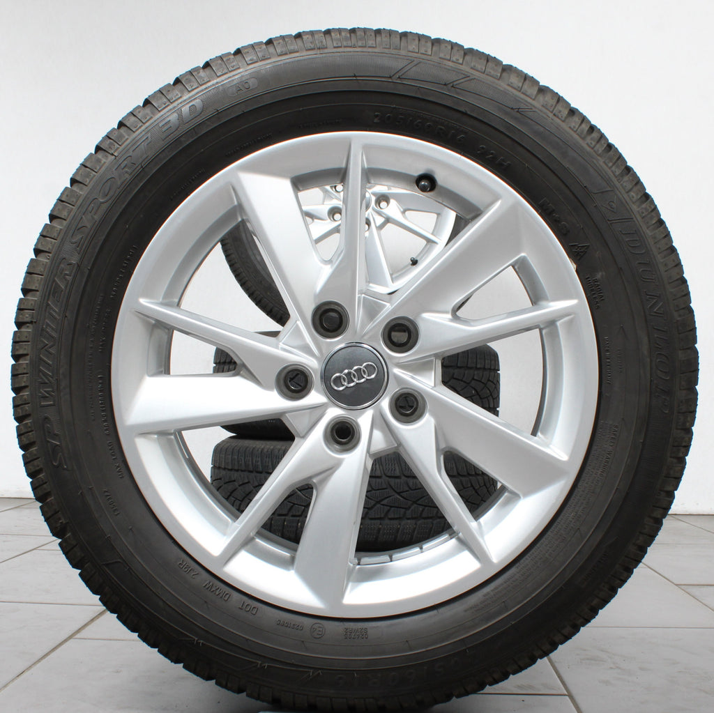 16 Zoll original Audi A4 8W B9 8W0601025B Alufelgen Winterreifen (d1c8c)
