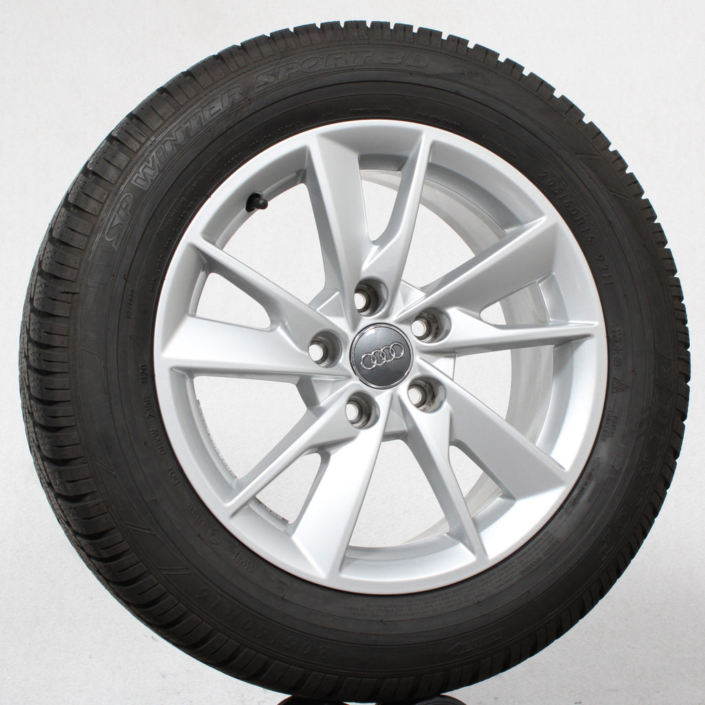 16 Zoll original Audi A4 8W B9 8W0601025B Alufelgen Winterreifen (563ad)