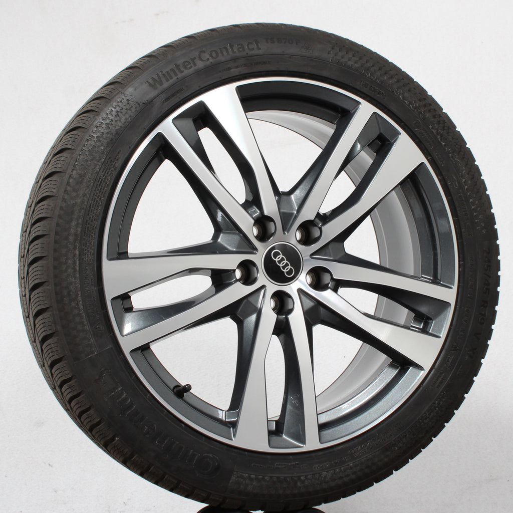 19 Zoll original Audi A6 S6 4K C8 4K0601025CG Alufelgen Winterreifen (0f41a)