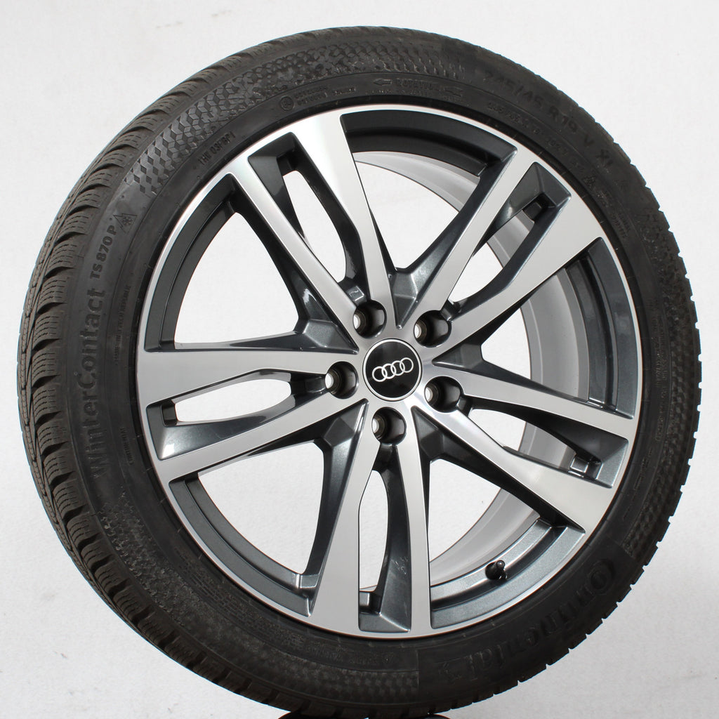 19 Zoll original Audi A6 S6 4K C8 4K0601025CG Alufelgen Winterreifen (0f41a)