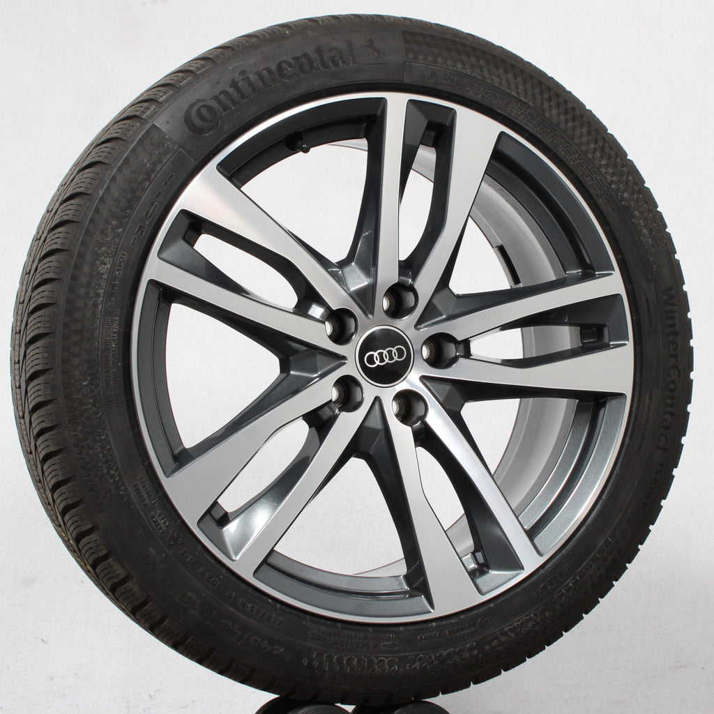 19 Zoll original Audi A6 S6 4K C8 4K0601025CG Alufelgen Winterreifen (0f41a)