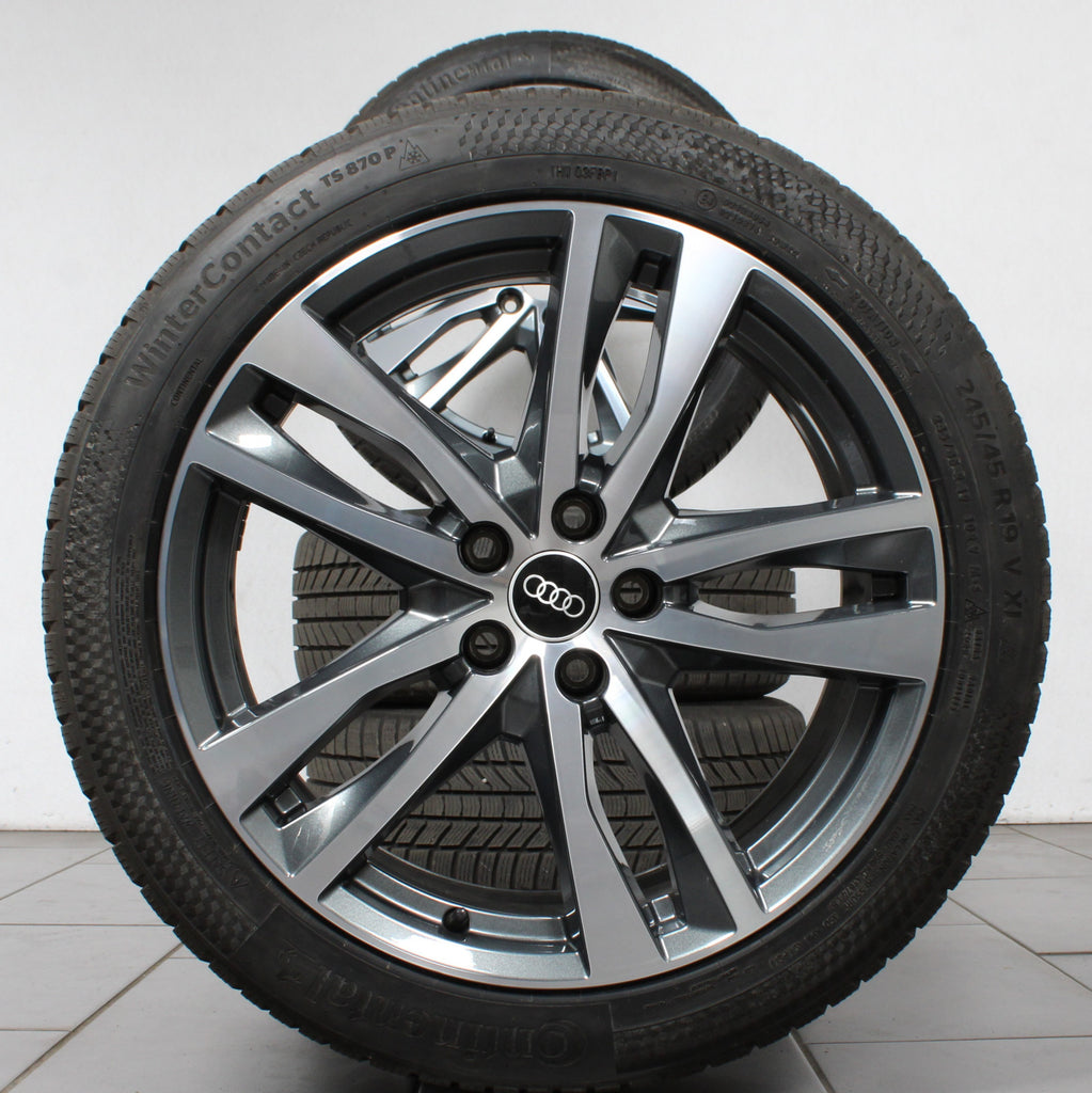 19 Zoll original Audi A6 S6 4K C8 4K0601025CG Alufelgen Winterreifen (0f41a)
