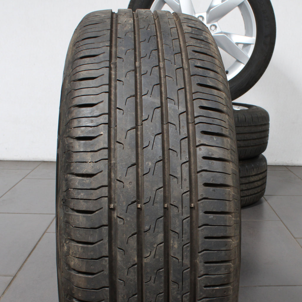 17 Zoll original Skoda Octavia Mk4 A8 5E3601025 Alufelgen Sommerreifen (808d5)