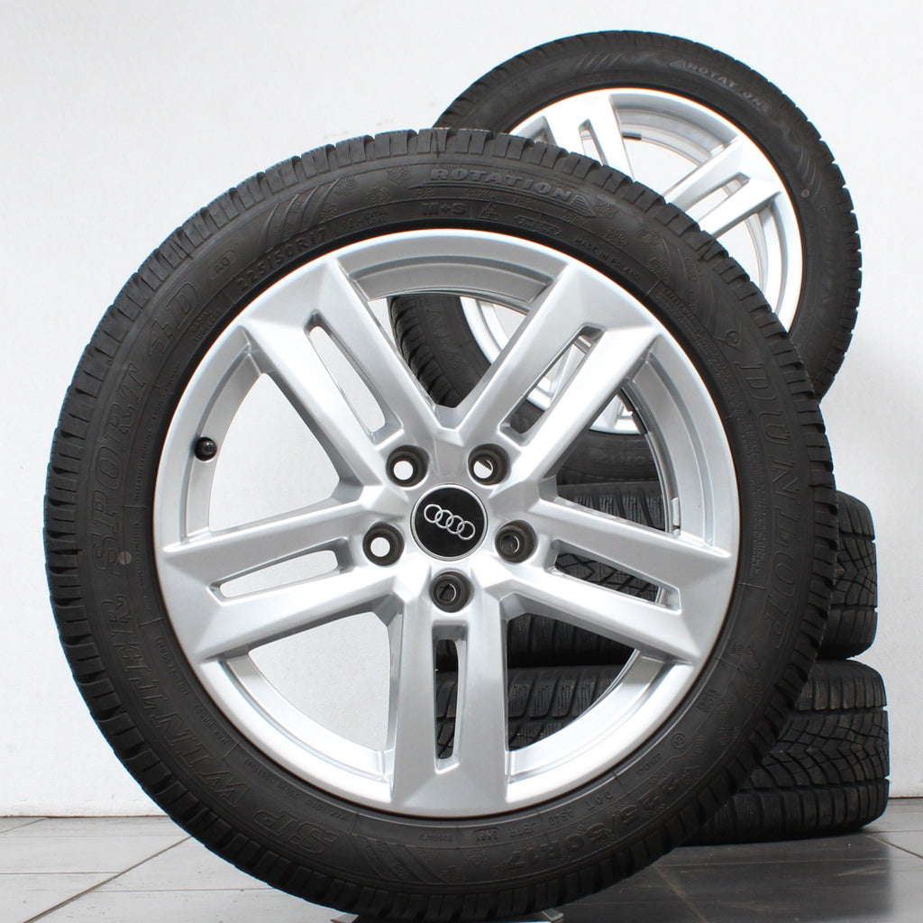 17 Zoll original Audi A4 S4 8W B9 8W0601025P Alufelgen Winterreifen (a658e)
