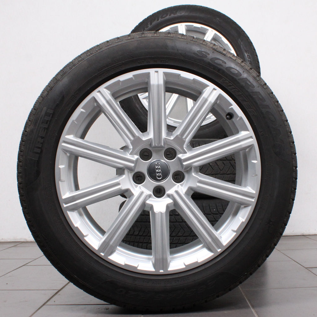 20 Zoll original Audi Q7 SQ7 4M 4M0601025AE Alufelgen Winterreifen (c819c)
