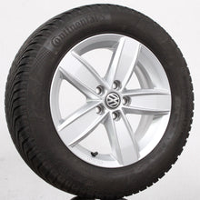 Laden Sie das Bild in den Galerie-Viewer, 15 Zoll original VW Polo 2G AW 2G0071495 Corvara Alufelgen Winterreifen (48702)