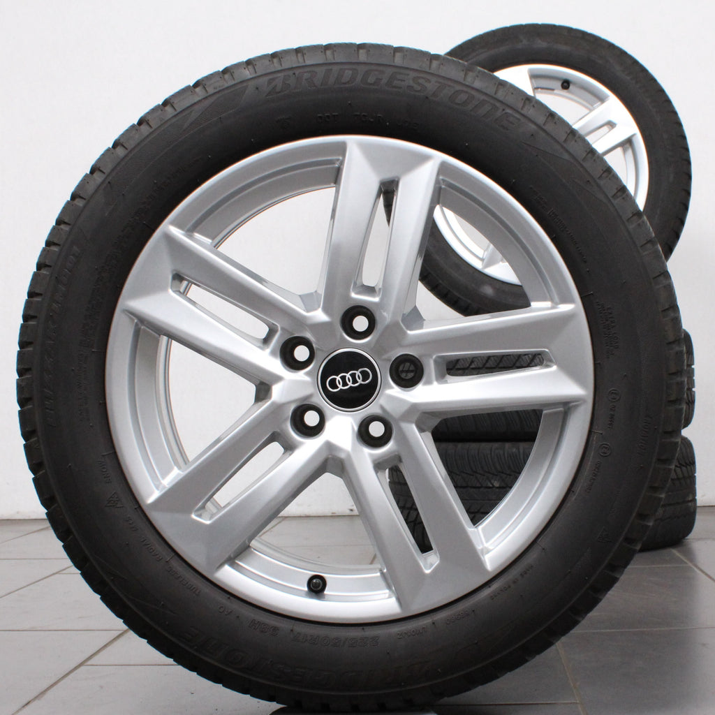 17 Zoll original Audi A4 S4 8W B9 8W0601025P Alufelgen Winterreifen (a8ce7)