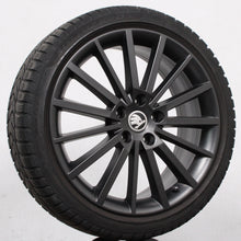 Laden Sie das Bild in den Galerie-Viewer, 18 Zoll original Skoda Octavia III 5E 5E0601025AG Turini Alufelgen Winterreifen (cfb76)