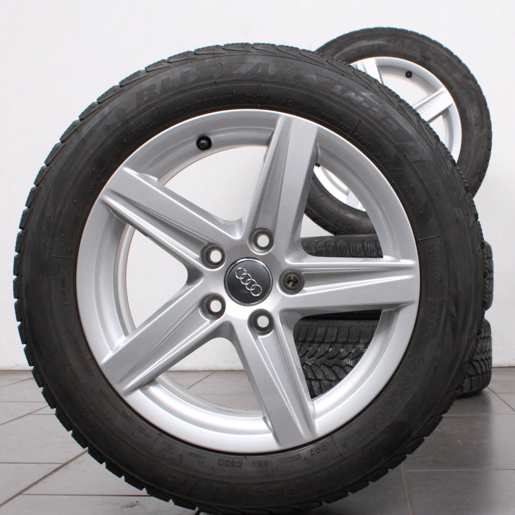 16 Zoll original Audi A3 8V 8V0601025CR Alufelgen Winterreifen (af652)