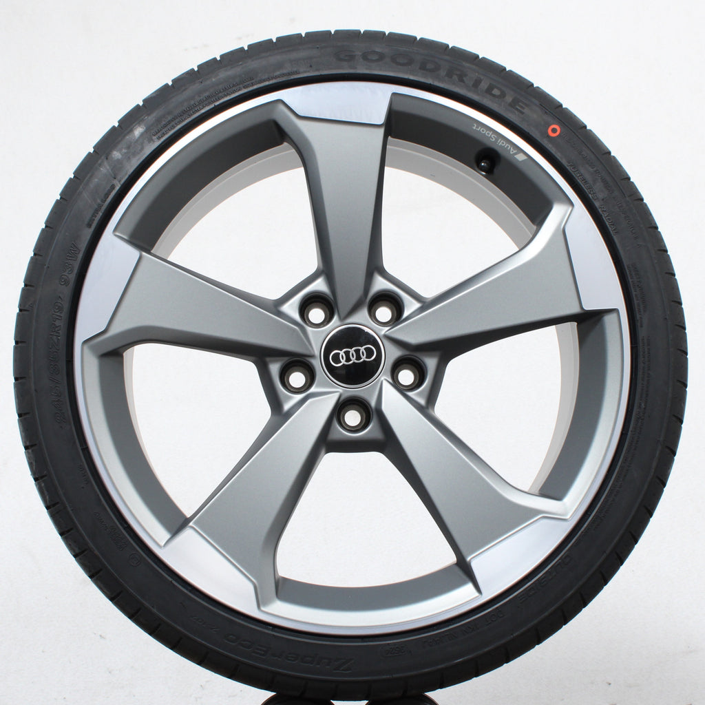19 Zoll original Audi A4 S4 8W B9 8W0601025CG Rotor Alufelgen Sommerreifen (99ac1)