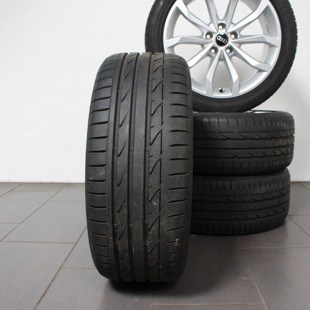 18 Zoll original Audi A4 S4 B9 8W 8W0601025H Alufelgen Sommerreifen (5bc3d)