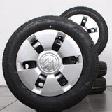 14 original VW UP 1S 1S0601027G Stahlfelgen Winterreifen (b8943)