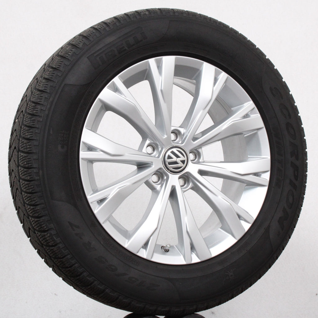 17 Zoll original VW Tiguan ll Allspace 5NA 5NA601025 Alufelgen Winterreifen (47073)