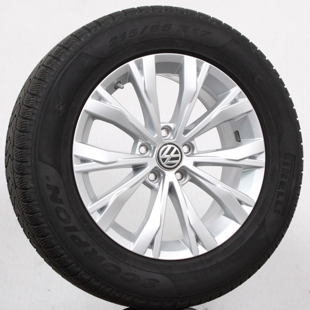 17 Zoll original VW Tiguan ll Allspace 5NA 5NA601025 Alufelgen Winterreifen (47073)