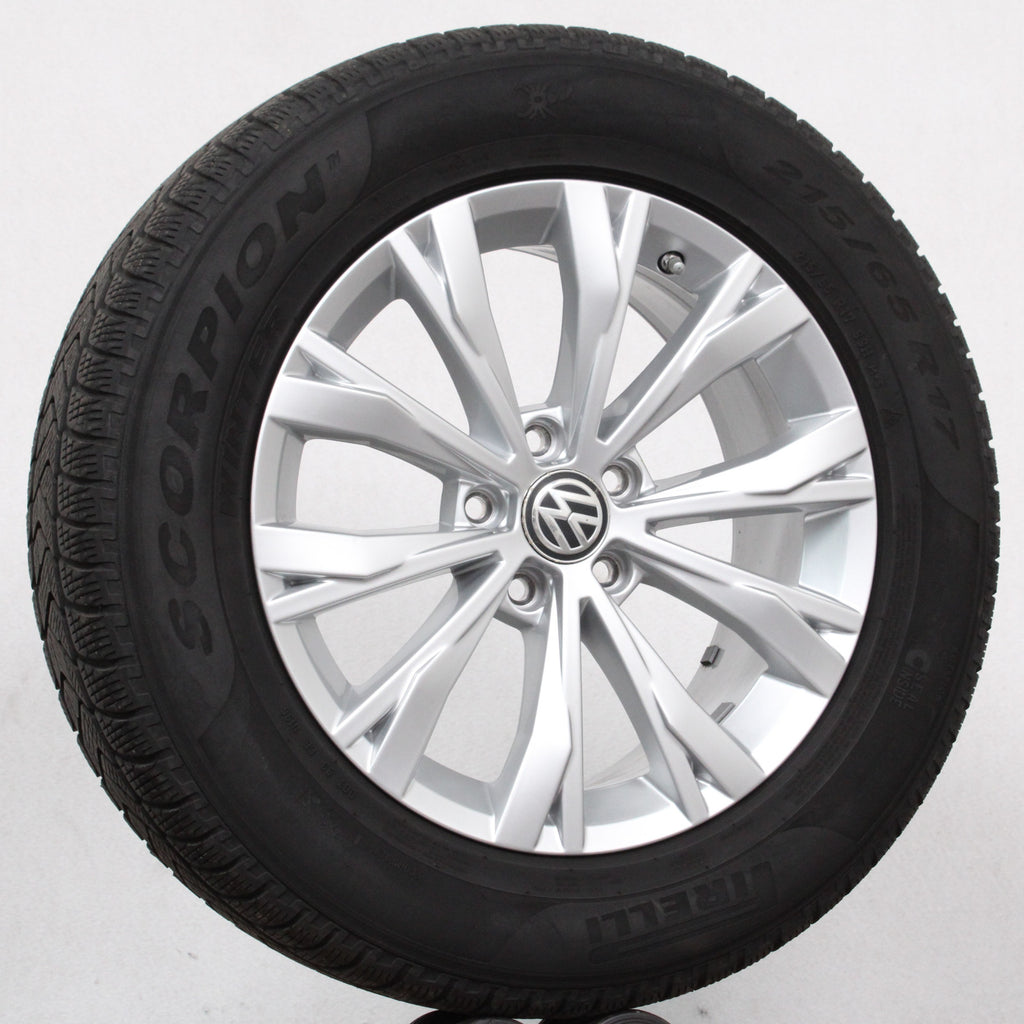 17 Zoll original VW Tiguan ll Allspace 5NA 5NA601025 Alufelgen Winterreifen (47073)