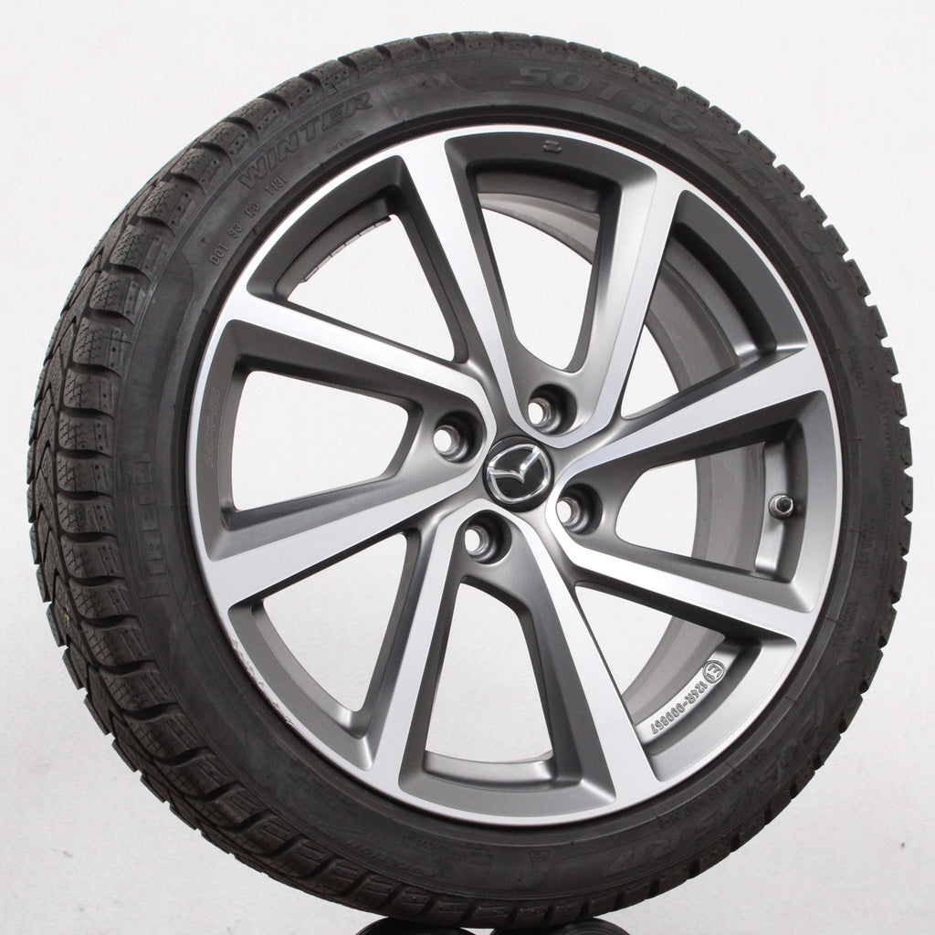 17 Zoll original Mazda MX-5 124R-000857 Alufelgen Winterreifen (aa29c)