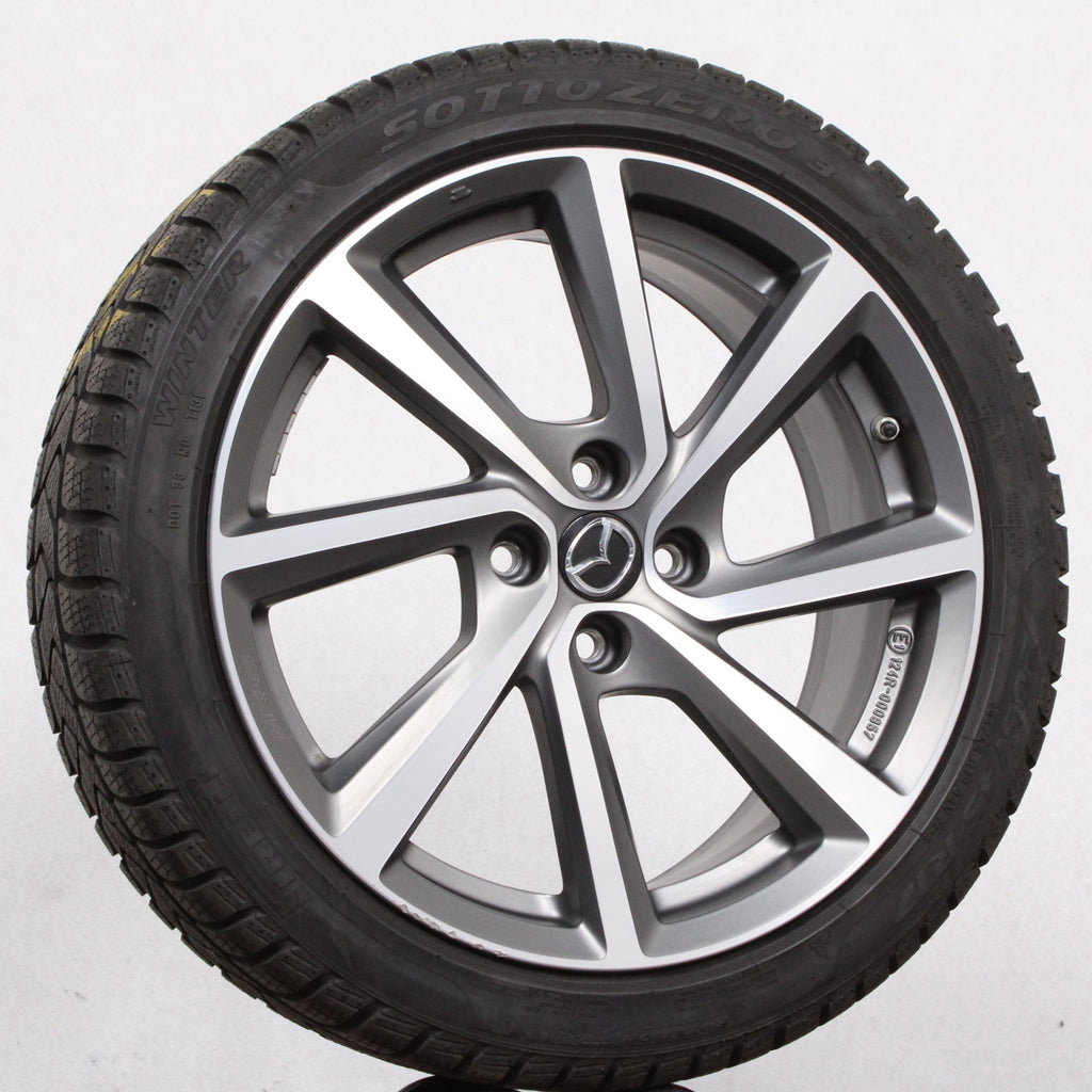 17 Zoll original Mazda MX-5 124R-000857 Alufelgen Winterreifen (aa29c)