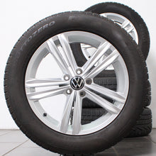 Laden Sie das Bild in den Galerie-Viewer, 18 Zoll original VW Tiguan ll Allspace 5NA601025M Alufelgen Winterreifen (acad6)