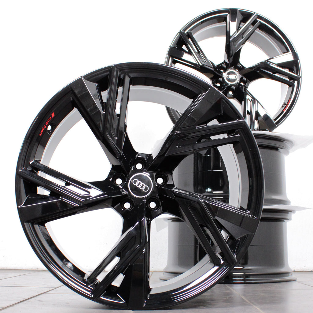 22 Zoll original Audi RS6 RS7 4K F2 C8 4K0601025BL Alufelgen Felgensatz (dc62f)
