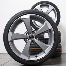 Laden Sie das Bild in den Galerie-Viewer, 19 Zoll original Audi A4 S4 8W B9 8W0601025CG Rotor Alufelgen Sommerreifen (b561c)