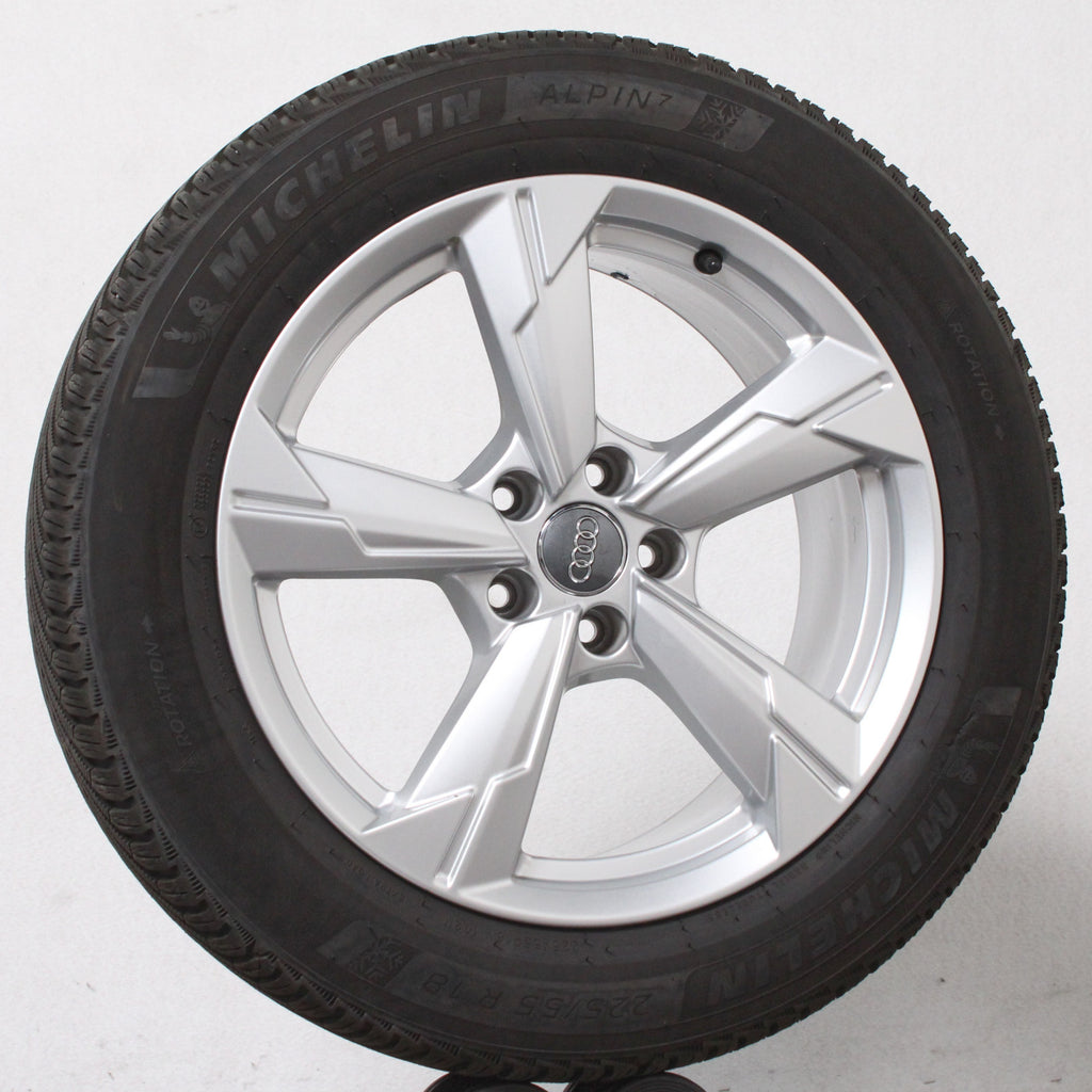 18 Zoll original Audi A6 4K C8 4K0601025D Alufelgen Winterreifen (0765b)