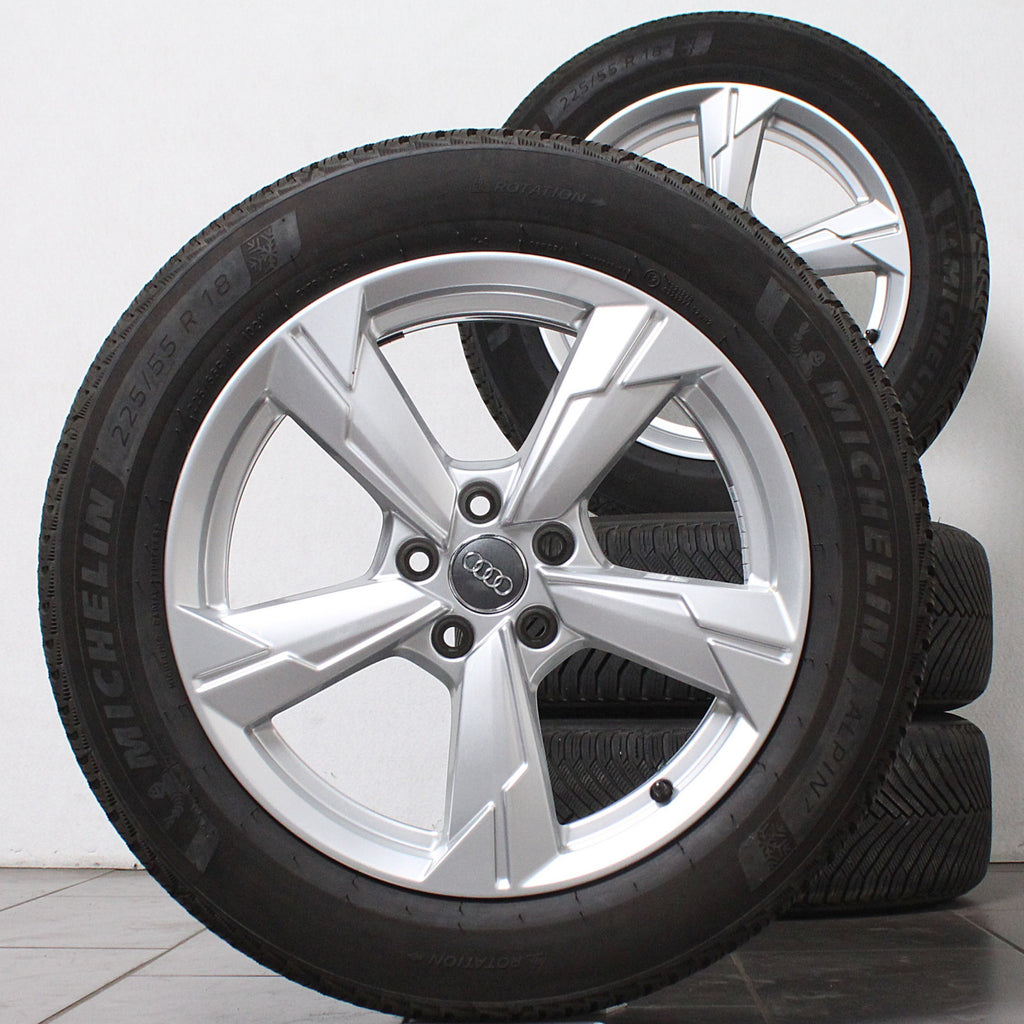 18 Zoll original Audi A6 4K C8 4K0601025D Alufelgen Winterreifen (0765b)