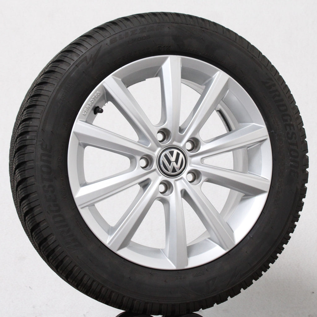 16 Zoll original VW Golf 7 VII 5G 5G0071496B Merona Alufelgen Winterreifen (aa934)