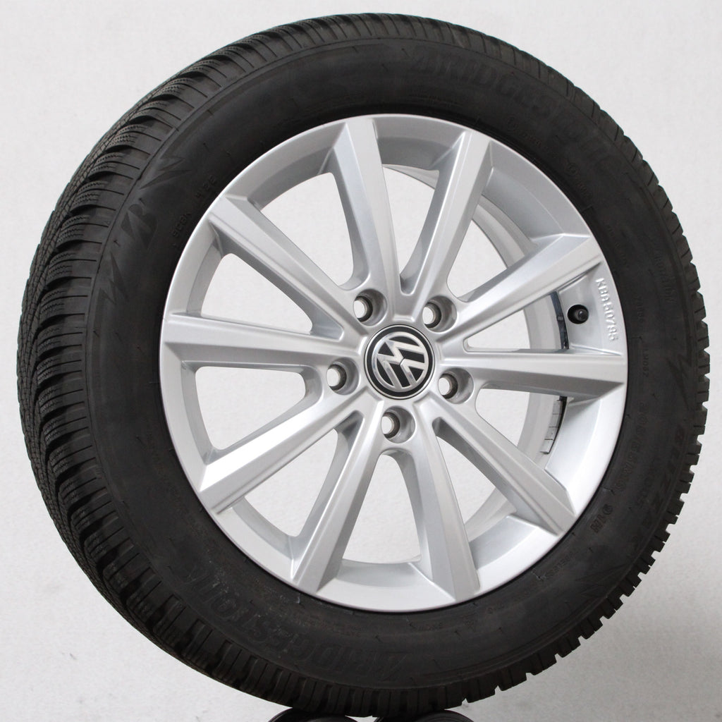 16 Zoll original VW Golf 7 VII 5G 5G0071496B Merona Alufelgen Winterreifen (aa934)