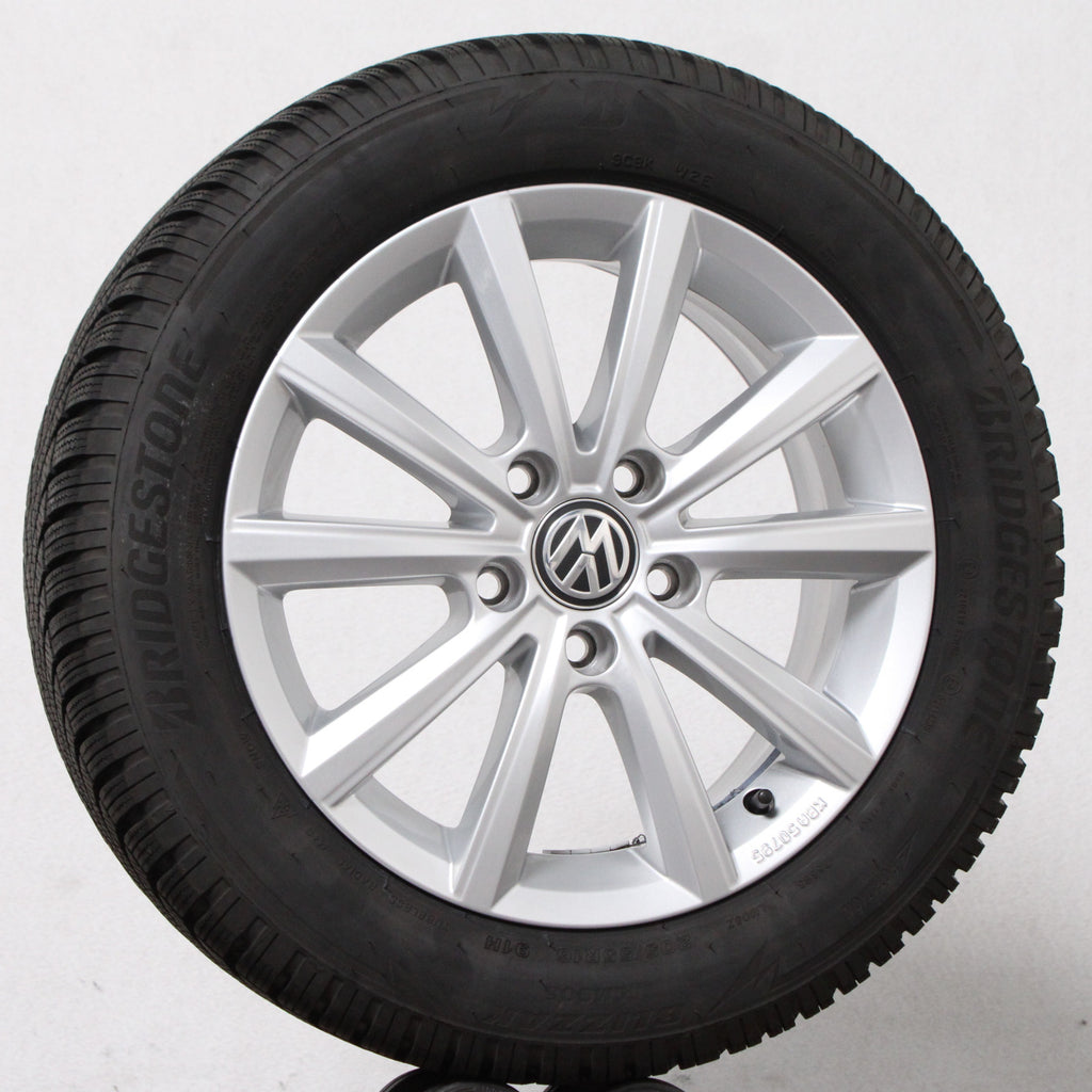 16 Zoll original VW Golf 7 VII 5G 5G0071496B Merona Alufelgen Winterreifen (aa934)