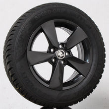 Laden Sie das Bild in den Galerie-Viewer, 15 Zoll original Skoda Fabia Mk4 6V 6V0601025 Alufelgen Winterreifen (a08f1)