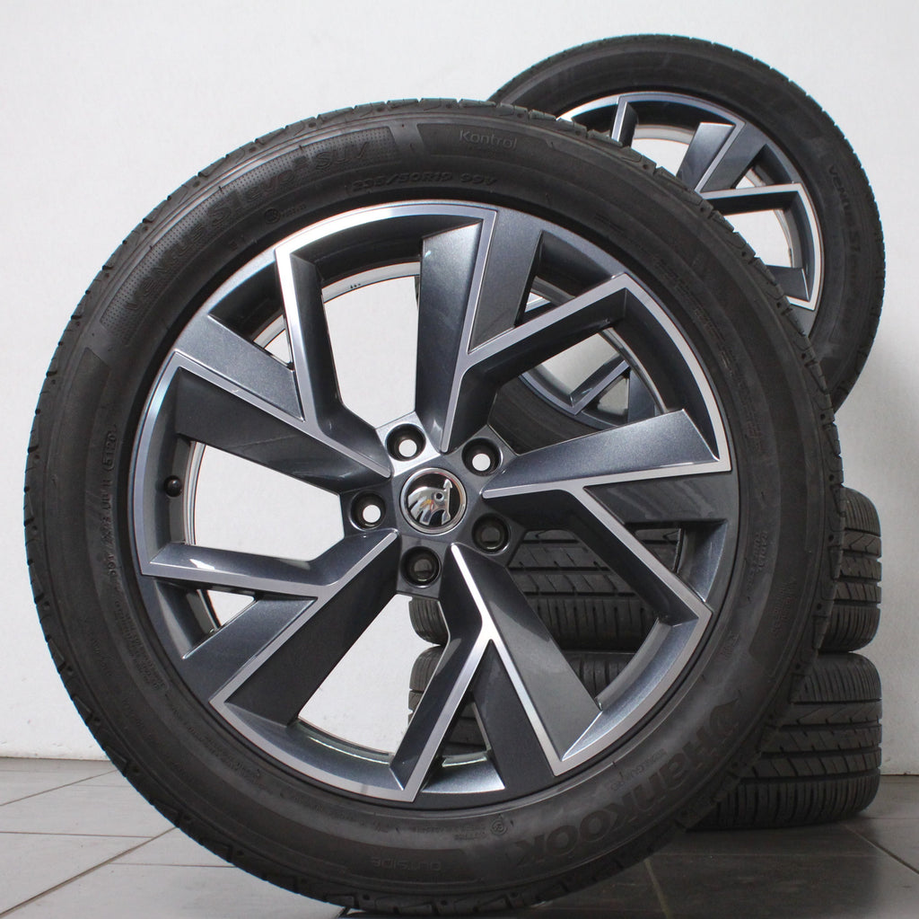 19 Zoll original Skoda Kodiaq NS7 565601025M Alufelgen Sommerreifen (435a0)