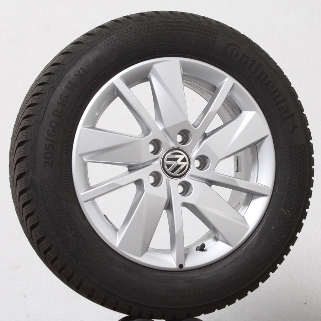 16 Zoll original VW Caddy 3 2K 2K7601025 Wien Alufelgen Winterreifen (5c92a)