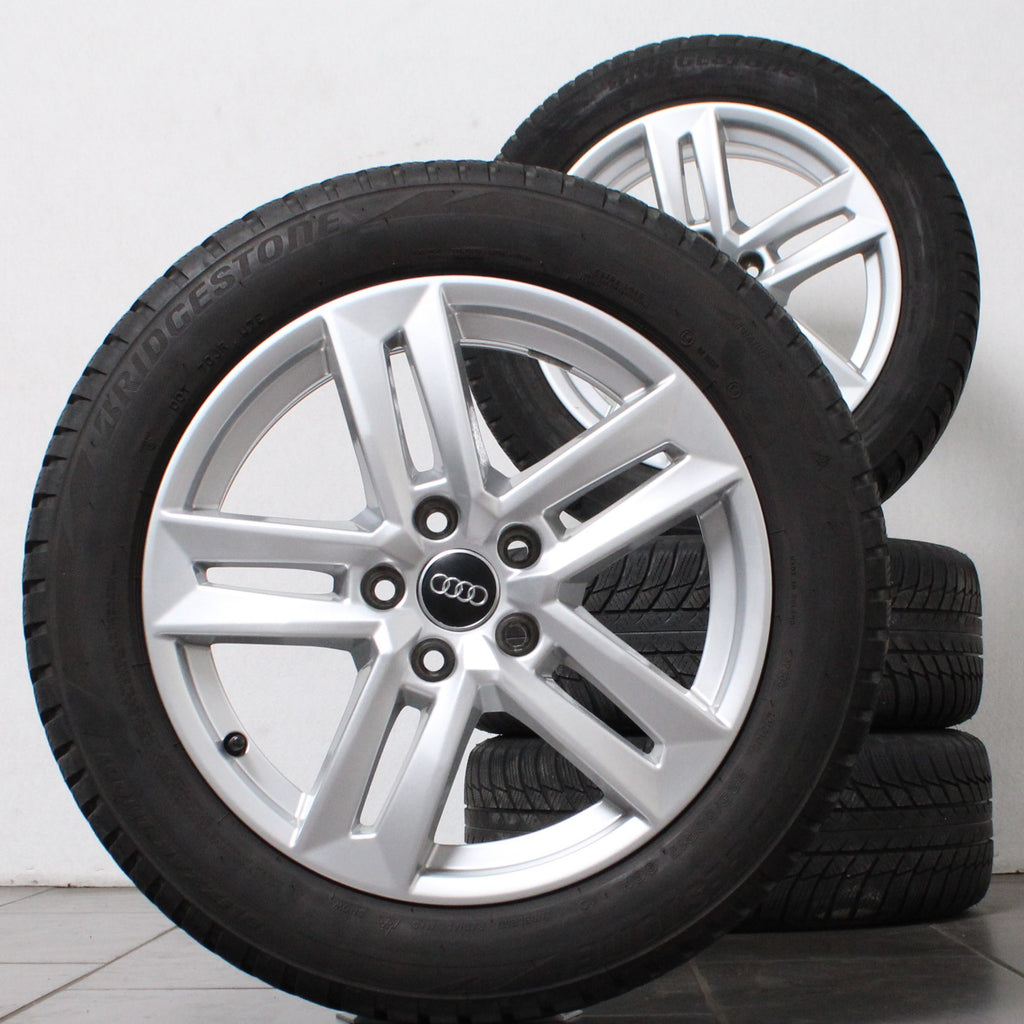 17 Zoll original Audi A4 S4 8W B9 8W0601025P Alufelgen Winterreifen (504bb)
